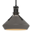 Hubbardton Forge 2020 Black Dark Smoke Multi Henry with Chamfer Pendant