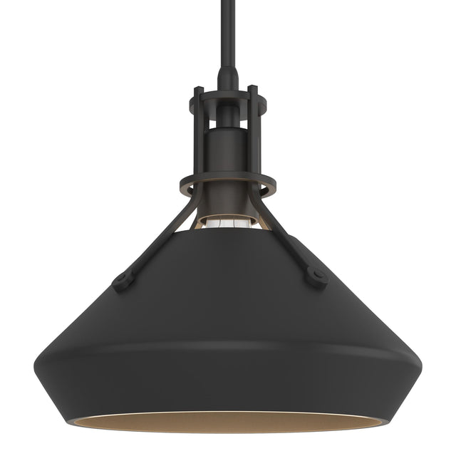 Hubbardton Forge 2020 Black Black Multi Henry with Chamfer Pendant