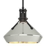 Hubbardton Forge 2020 Black Sterling Multi Henry with Chamfer Pendant