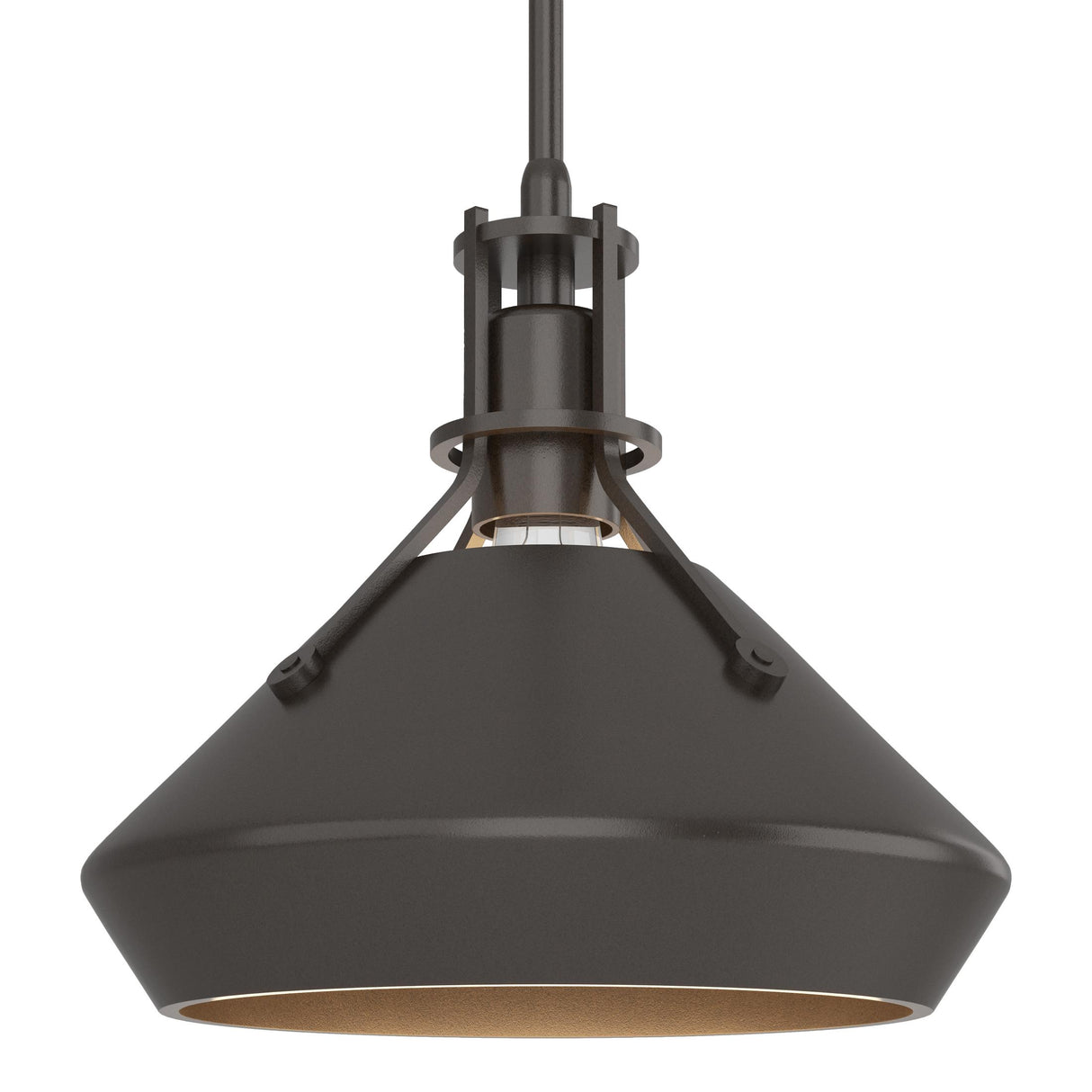 Hubbardton Forge 2020 Oil Rubbed Bronze Oil Rubbed Bronze Multi Henry with Chamfer Pendant