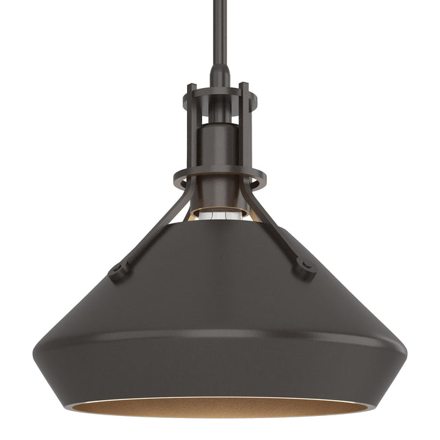 Hubbardton Forge 2020 Oil Rubbed Bronze Oil Rubbed Bronze Multi Henry with Chamfer Pendant