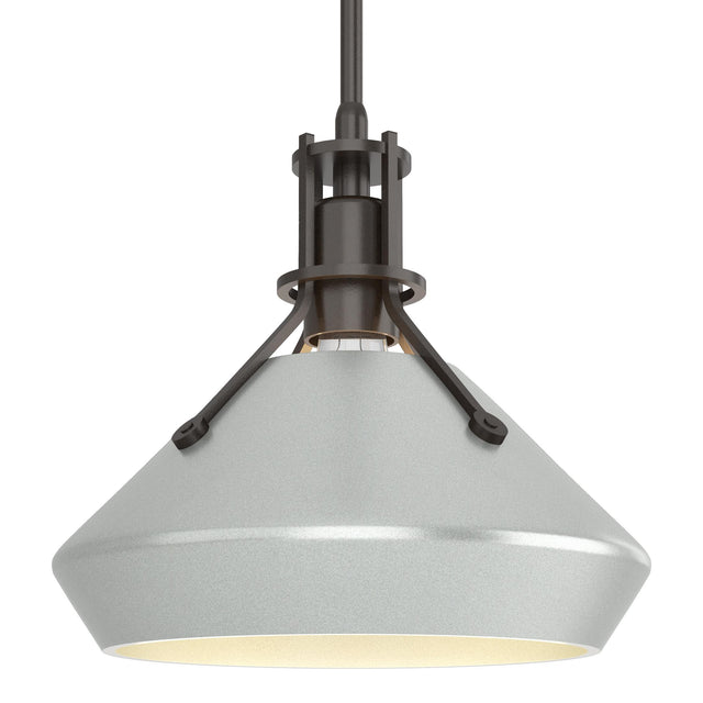 Hubbardton Forge 2020 Oil Rubbed Bronze Vintage Platinum Multi Henry with Chamfer Pendant