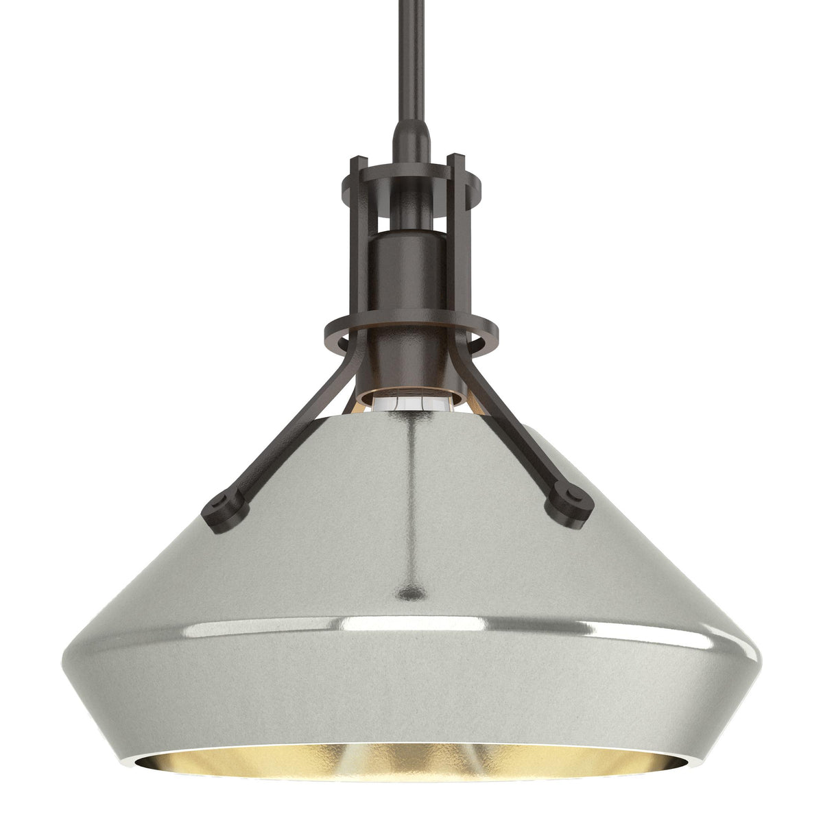 Hubbardton Forge 2020 Oil Rubbed Bronze Sterling Multi Henry with Chamfer Pendant