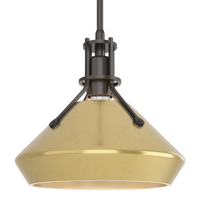 Hubbardton Forge 2020 Oil Rubbed Bronze Modern Brass Multi Henry with Chamfer Pendant