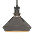 Hubbardton Forge 2020 Natural Iron Dark Smoke Multi Henry with Chamfer Pendant