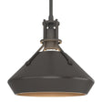 Hubbardton Forge 2020 Natural Iron Oil Rubbed Bronze Multi Henry with Chamfer Pendant