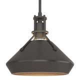 Hubbardton Forge 2020 Natural Iron Oil Rubbed Bronze Multi Henry with Chamfer Pendant