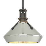 Hubbardton Forge 2020 Natural Iron Sterling Multi Henry with Chamfer Pendant