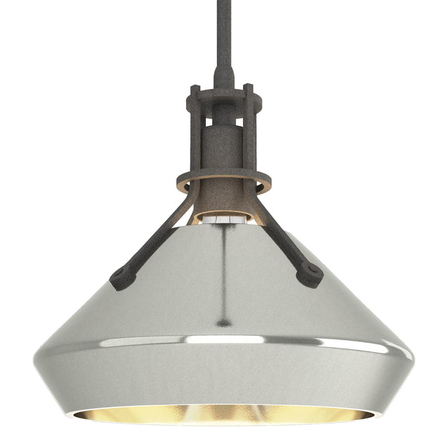 Hubbardton Forge 2020 Natural Iron Sterling Multi Henry with Chamfer Pendant