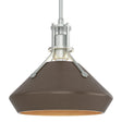 Hubbardton Forge 2020 Vintage Platinum Bronze Multi Henry with Chamfer Pendant