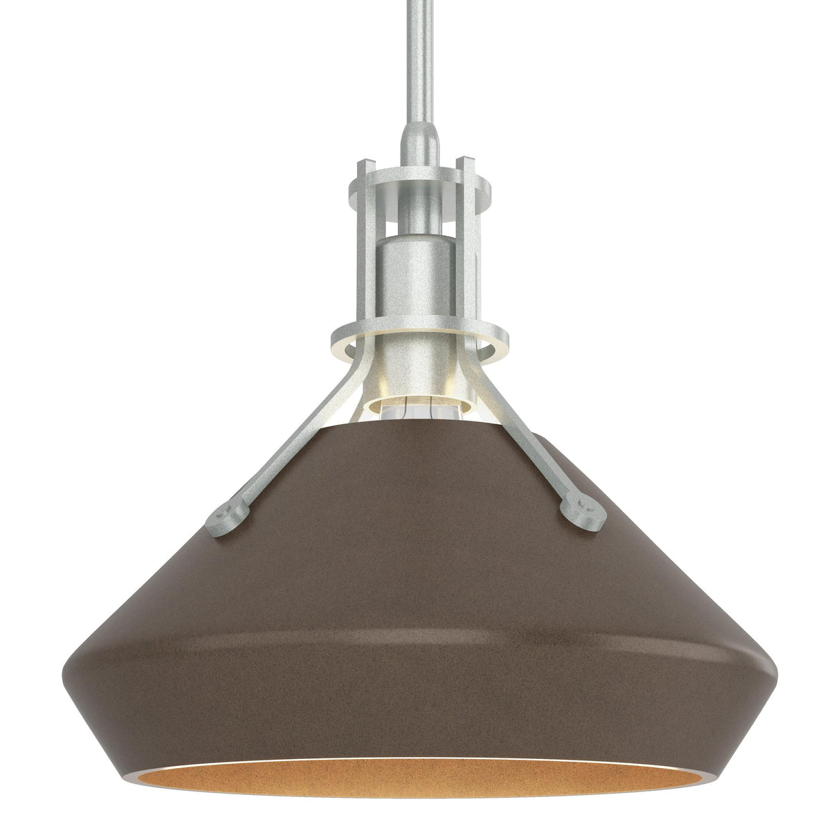 Hubbardton Forge 2020 Vintage Platinum Bronze Multi Henry with Chamfer Pendant