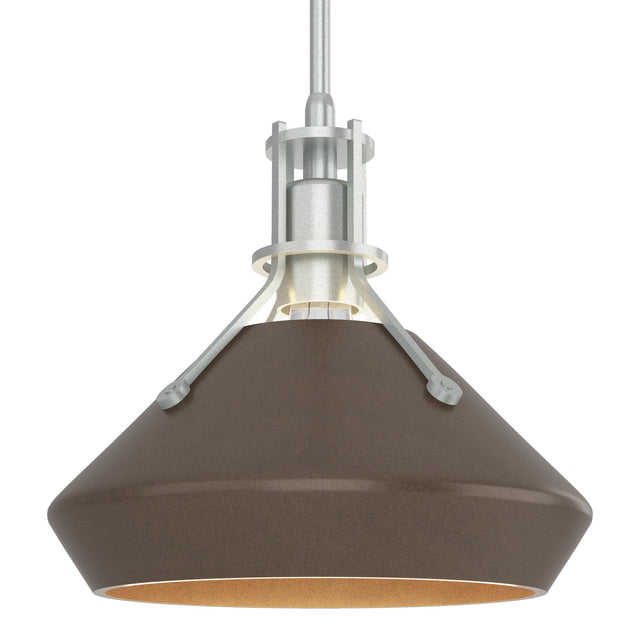 Hubbardton Forge 2020 Vintage Platinum Bronze Multi Henry with Chamfer Pendant