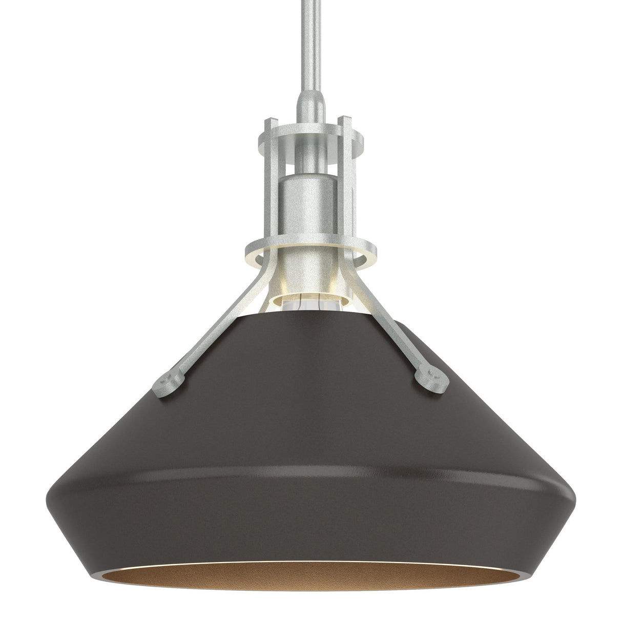 Hubbardton Forge 2020 Vintage Platinum Oil Rubbed Bronze Multi Henry with Chamfer Pendant