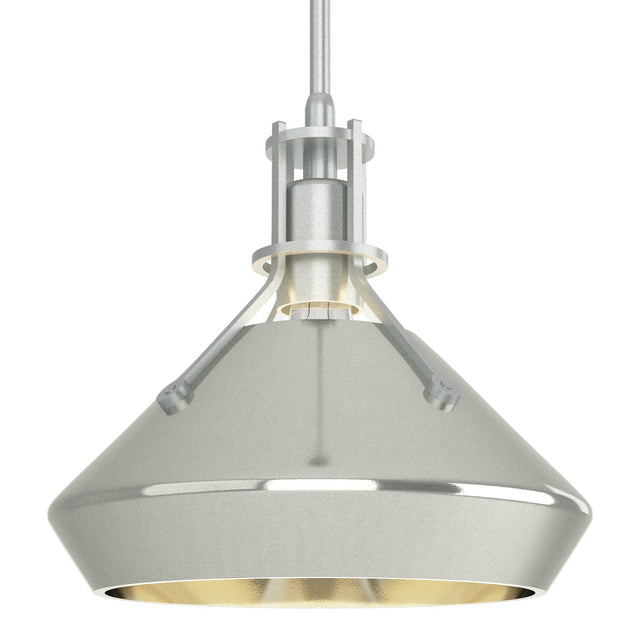 Hubbardton Forge 2020 Vintage Platinum Sterling Multi Henry with Chamfer Pendant