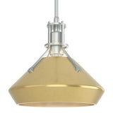 Hubbardton Forge 2020 Vintage Platinum Modern Brass Multi Henry with Chamfer Pendant