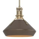Hubbardton Forge 2020 Soft Gold Bronze Multi Henry with Chamfer Pendant