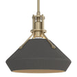 Hubbardton Forge 2020 Soft Gold Natural Iron Multi Henry with Chamfer Pendant