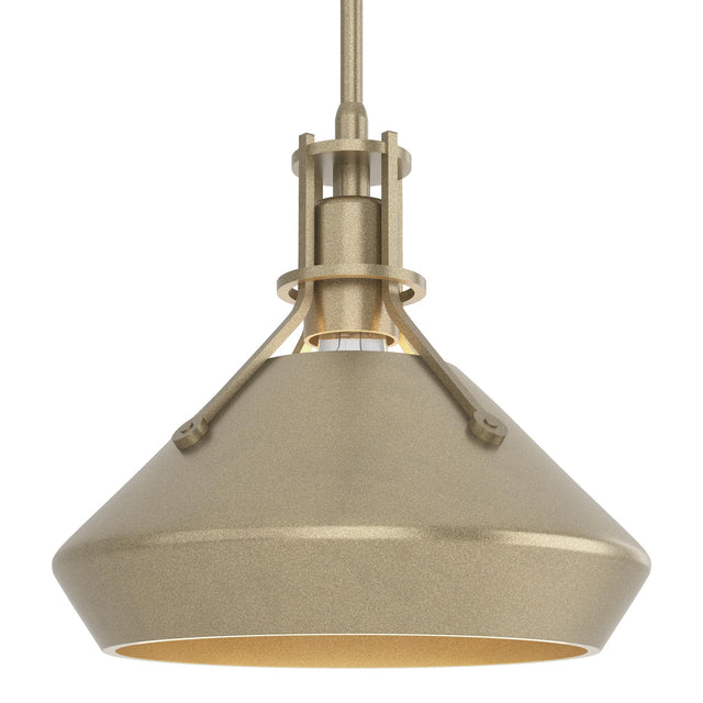 Hubbardton Forge 2020 Soft Gold Soft Gold Multi Henry with Chamfer Pendant