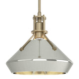 Hubbardton Forge 2020 Soft Gold Sterling Multi Henry with Chamfer Pendant