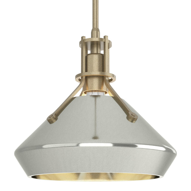 Hubbardton Forge 2020 Soft Gold Sterling Multi Henry with Chamfer Pendant