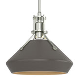 Hubbardton Forge 2020 Sterling Dark Smoke Multi Henry with Chamfer Pendant