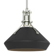 Hubbardton Forge 2020 Sterling Black Multi Henry with Chamfer Pendant