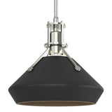 Hubbardton Forge 2020 Sterling Black Multi Henry with Chamfer Pendant