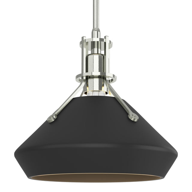 Hubbardton Forge 2020 Sterling Black Multi Henry with Chamfer Pendant