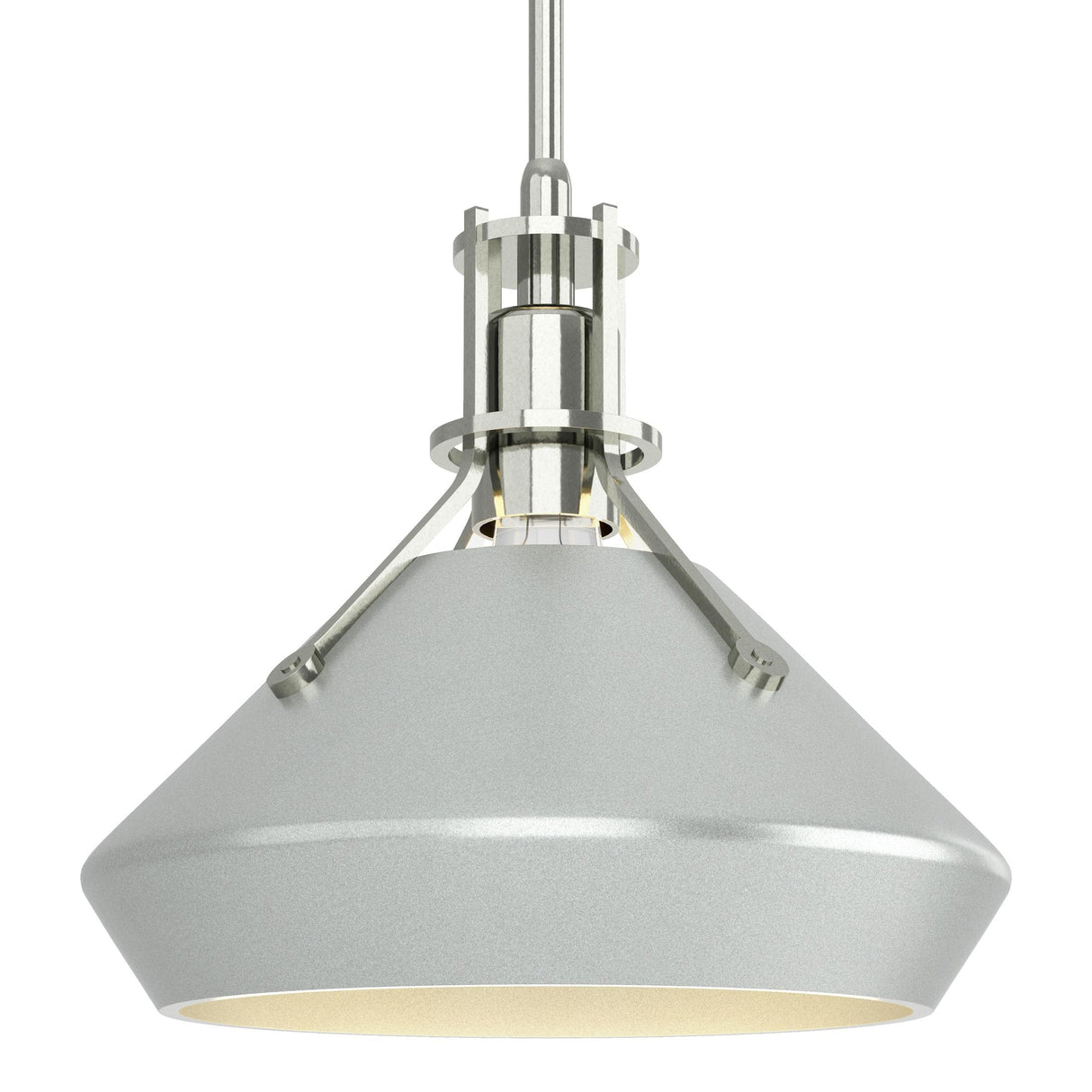 Hubbardton Forge 2020 Sterling Vintage Platinum Multi Henry with Chamfer Pendant