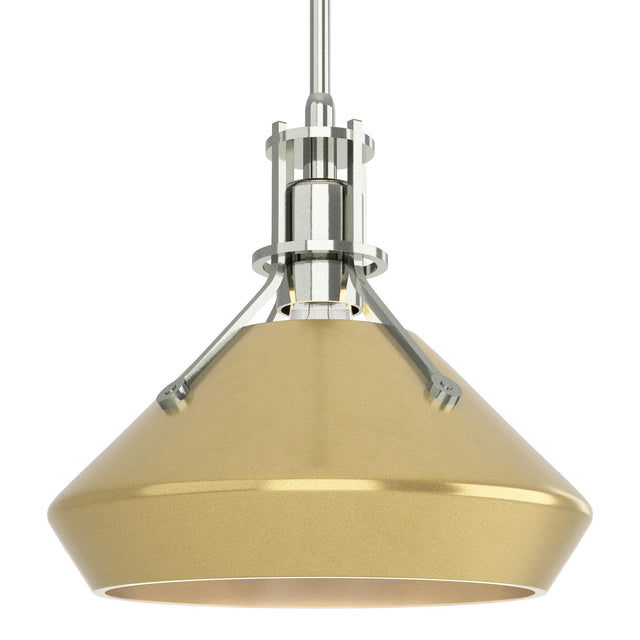 Hubbardton Forge 2020 Sterling Modern Brass Multi Henry with Chamfer Pendant
