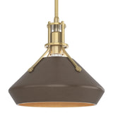 Hubbardton Forge 2020 Modern Brass Bronze Multi Henry with Chamfer Pendant