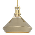 Hubbardton Forge 2020 Modern Brass Soft Gold Multi Henry with Chamfer Pendant