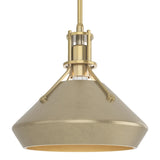 Hubbardton Forge 2020 Modern Brass Soft Gold Multi Henry with Chamfer Pendant