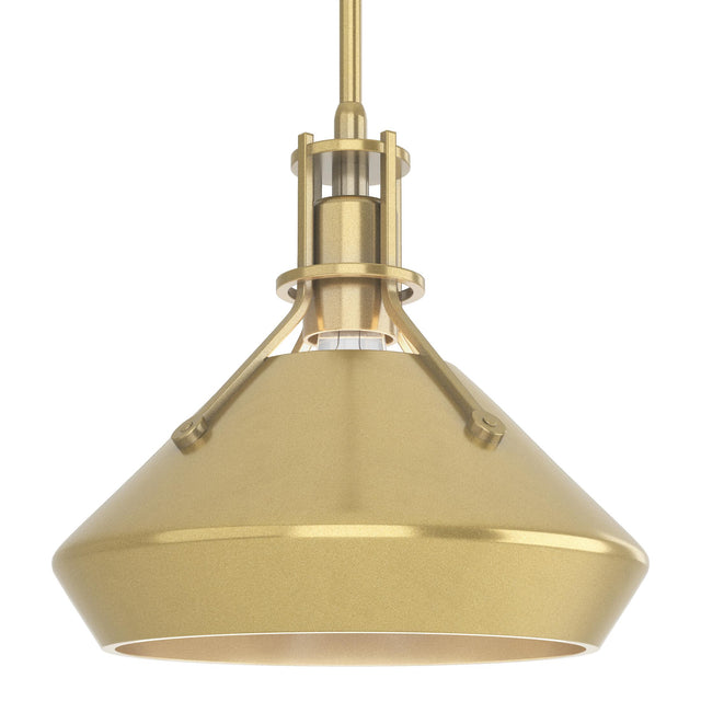 Hubbardton Forge 2020 Modern Brass Modern Brass Multi Henry with Chamfer Pendant