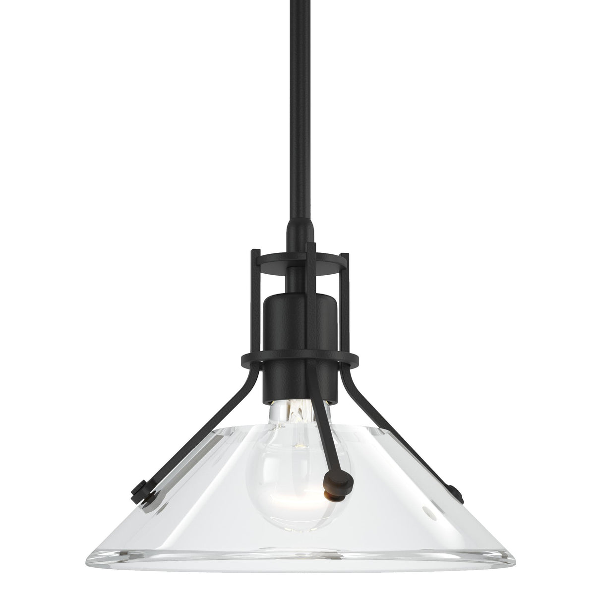 Hubbardton Forge 2020 Black Clear Glass (ZM) Multi Henry Mini Pendant