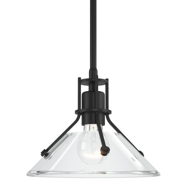Hubbardton Forge 2020 Black Clear Glass (ZM) Multi Henry Mini Pendant