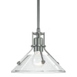 Hubbardton Forge 2020 Vintage Platinum Clear Glass (ZM) Multi Henry Mini Pendant
