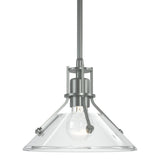 Hubbardton Forge 2020 Vintage Platinum Clear Glass (ZM) Multi Henry Mini Pendant