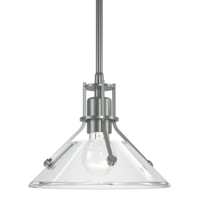 Hubbardton Forge 2020 Vintage Platinum Clear Glass (ZM) Multi Henry Mini Pendant