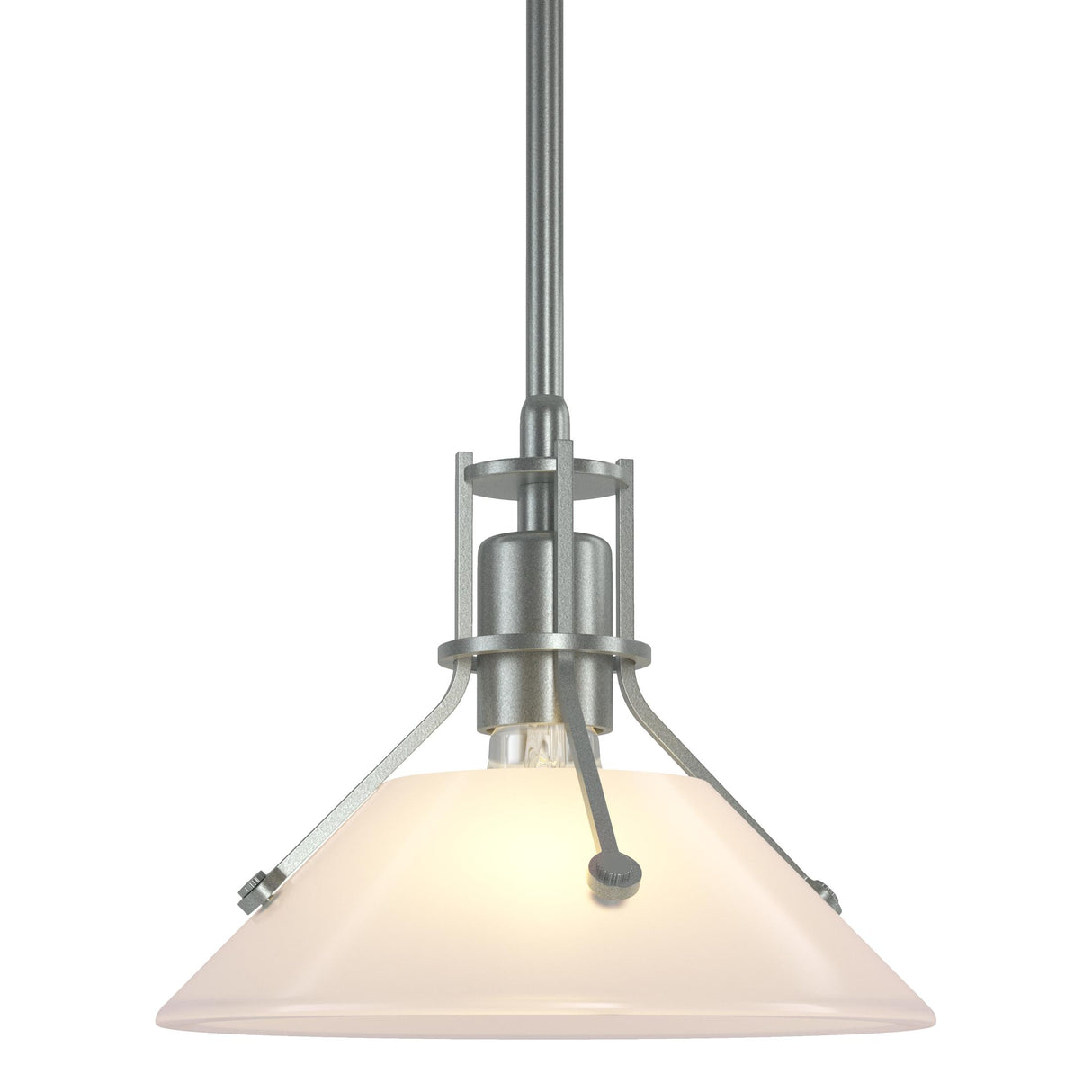 Hubbardton Forge 2020 Vintage Platinum Frosted Glass (FD) Multi Henry Mini Pendant