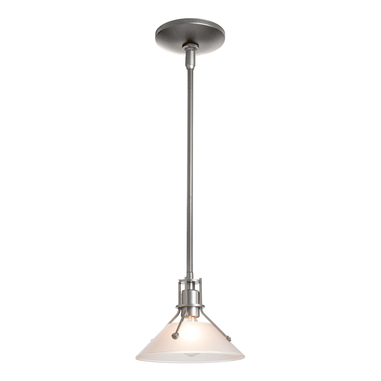 Hubbardton Forge 2020 Vintage Platinum Frosted Glass (FD) Multi Henry Mini Pendant