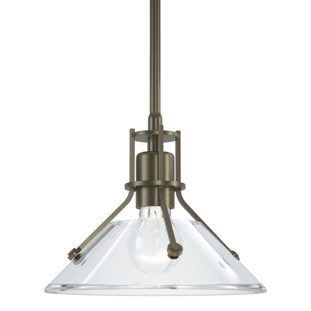 Hubbardton Forge 2020 Soft Gold Clear Glass (ZM) Multi Henry Mini Pendant