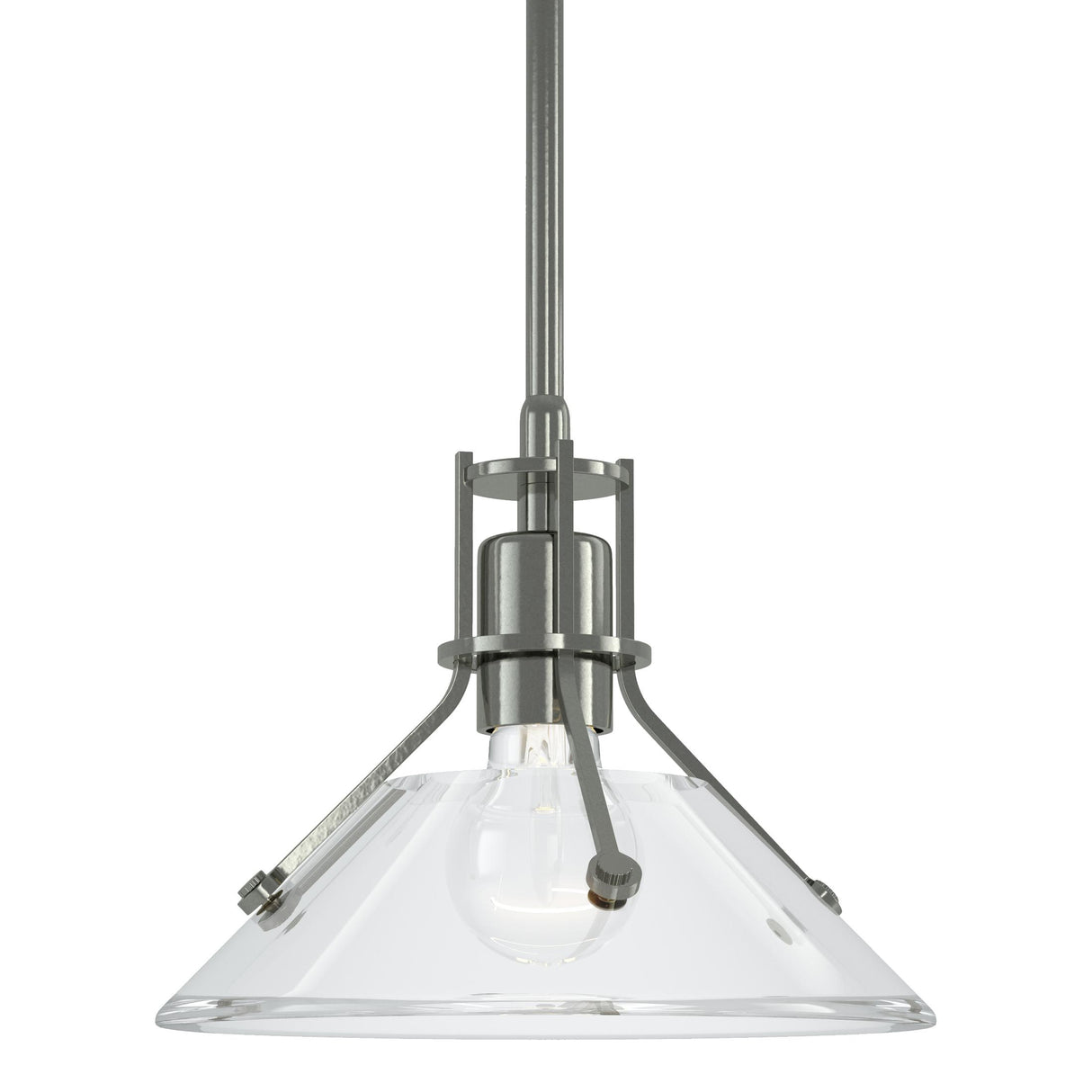 Hubbardton Forge 2020 Sterling Clear Glass (ZM) Multi Henry Mini Pendant