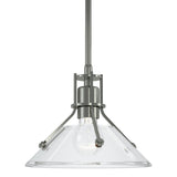 Hubbardton Forge 2020 Sterling Clear Glass (ZM) Multi Henry Mini Pendant