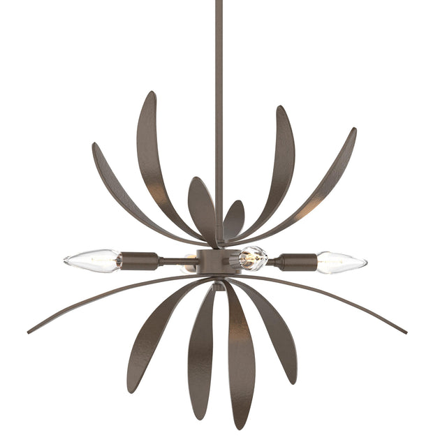 Hubbardton Forge 2020 Bronze Multi Dahlia Mini Pendant