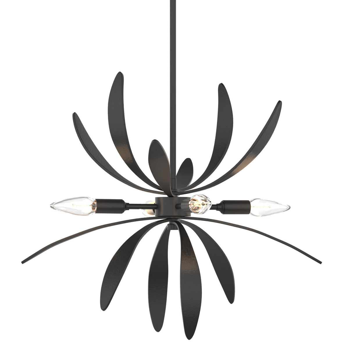 Hubbardton Forge 2020 Black Multi Dahlia Mini Pendant