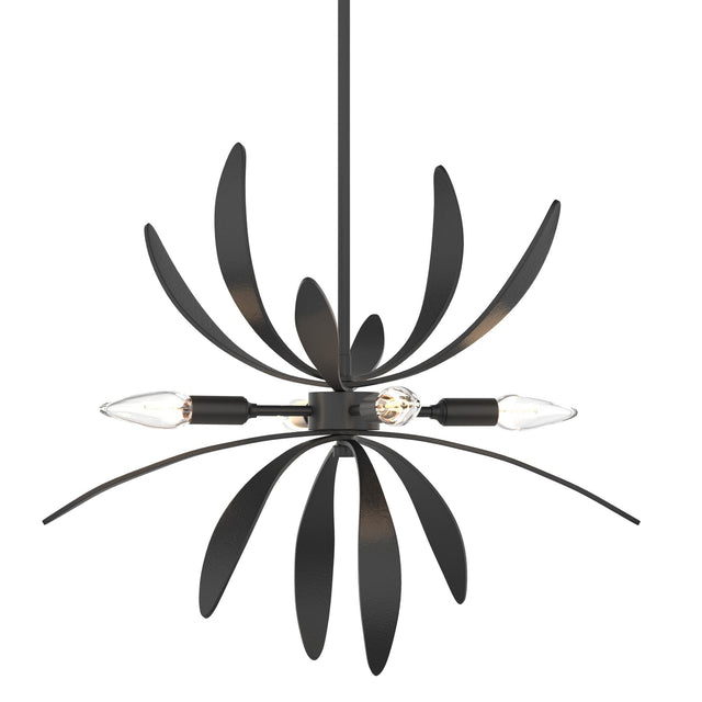 Hubbardton Forge 2020 Black Multi Dahlia Mini Pendant