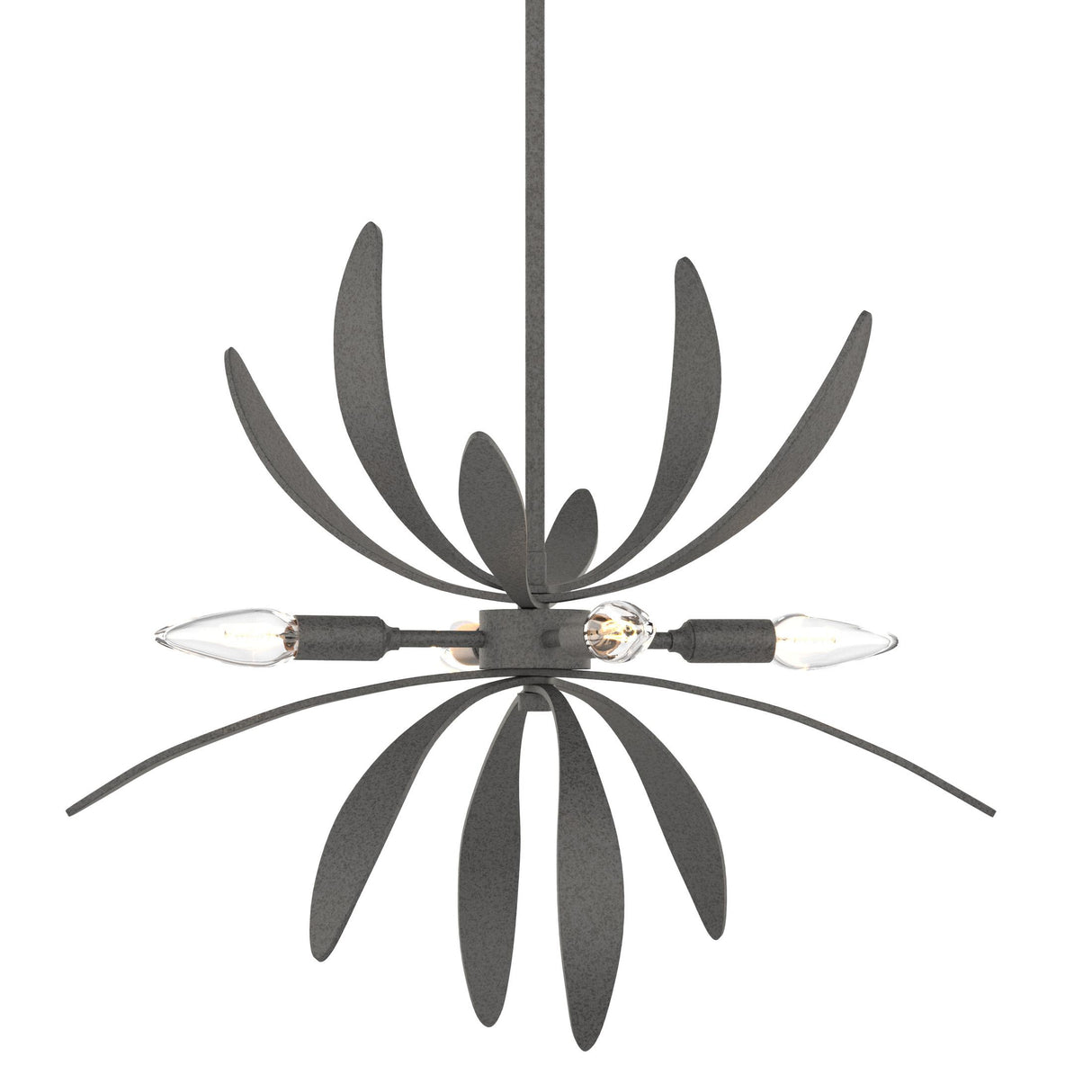 Hubbardton Forge 2020 Natural Iron Multi Dahlia Mini Pendant