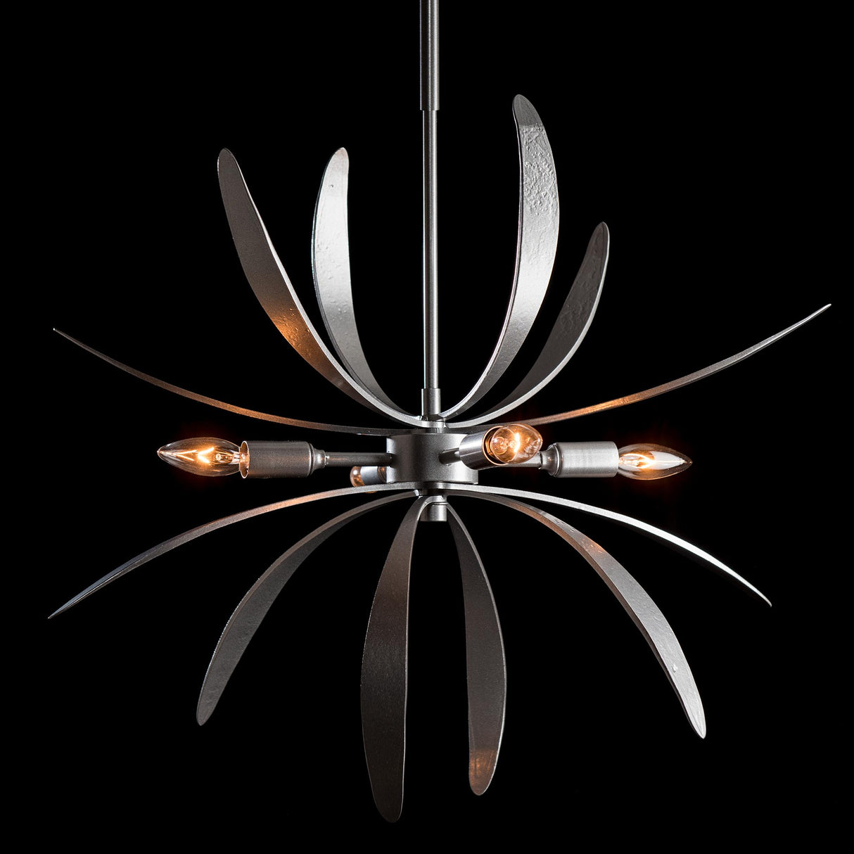 Hubbardton Forge 2020 Vintage Platinum Multi Dahlia Mini Pendant