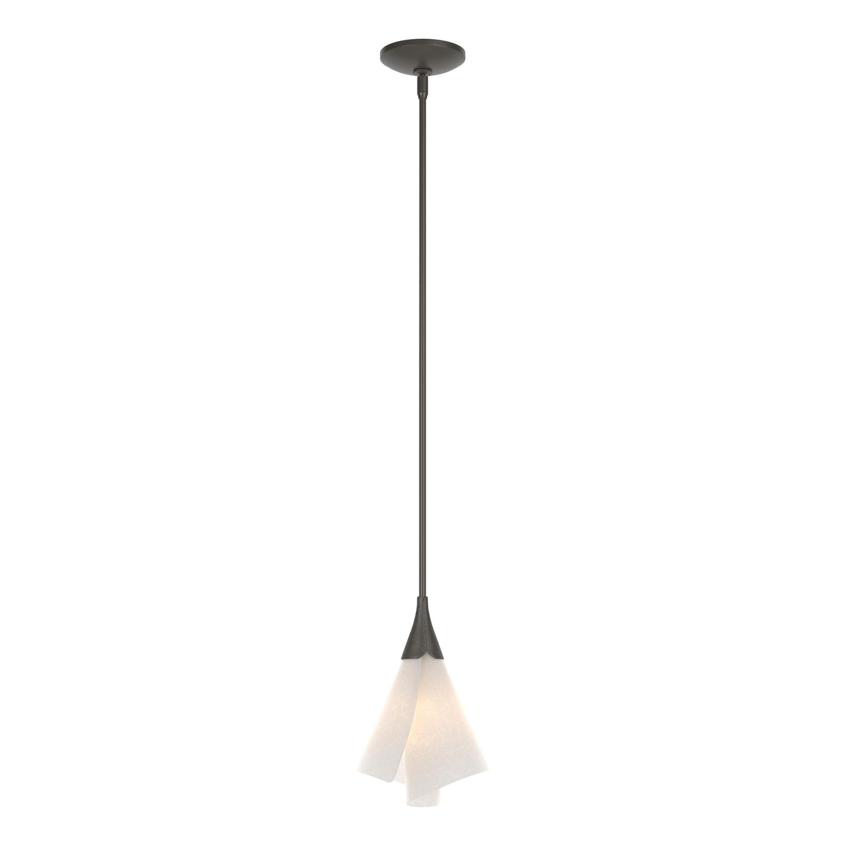 Hubbardton Forge 2011 Dark Smoke Spun Frost (SH) Multi Mobius Mini Pendant